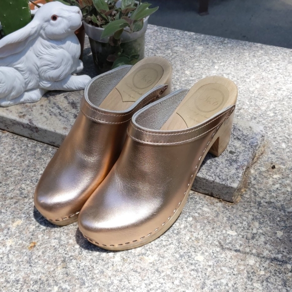 No. 6 Shoes - No. 6 high heel clog 39/8